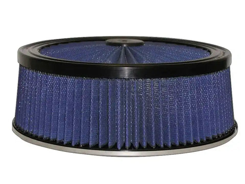 aFe 18-31405 MagnumFLOW Air Filters Round Racing P5R A/F TOP Racer 14D x 5H (Blk/Blue)