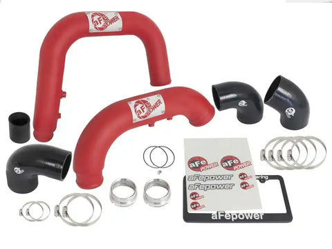 aFe 46-20264-R BladeRunner Red Intercooler Tubes Combo 2016 GM Colorado/Canyon I4-2.8L (td)