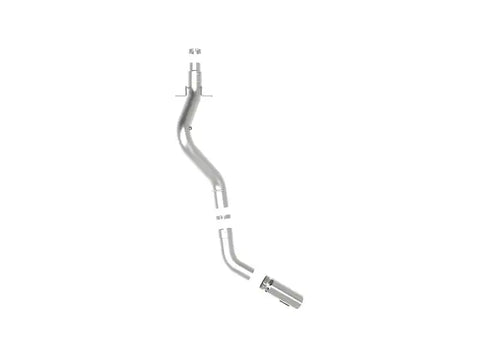 aFe 49-44125-P Large Bore-HD 5 IN 409 SS DPF-Back Exhaust System w/Polished Tip 20-21 GM Truck V8-6.6L