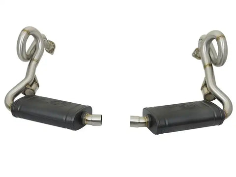 aFe 49-36415 MACHForce XP 13-15 Porsche Cayman S/Boxster S (981) H6-3.4L 2-2.5in. SS Cat-Back Exhaust System