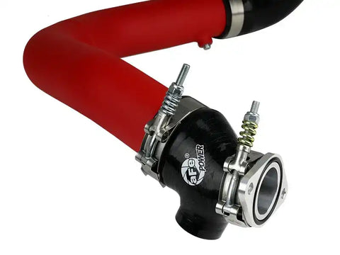 aFe 46-20378-R BladeRunner 2.5in Aluminium Hot Side Charge Pipe 15-20 Subaru WRX 2.0T - Red