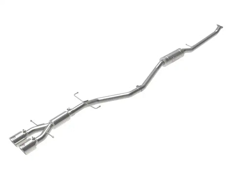 aFe 49-36619-P Takeda 2.5in 304SS Cat-Back Exhaust System w/ Polished Tips 17-20 Honda Civic Si Sedan I4 1.5L