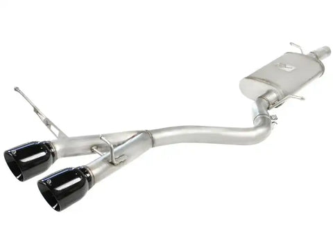 aFe 49-36408-B MACHForce XP Exhaust 304SS Cat-Back w/ BlackTips 2008 VW Golf R32 V5 3.2L