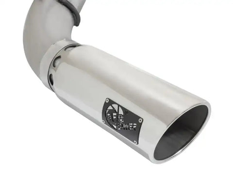 aFe 49-46112-P LARGE Bore HD Exhausts 5in DPF-Back SS-409 2016 Nissan Titan XD V8-5.0L CC/SB (td)