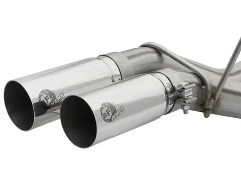 aFe 49-43091-P POWER Rebel Series 3in 409 SS Cat Back Exhaust w/ Polished Tips 17 Ford F-150 Raptor V6-3.5L
