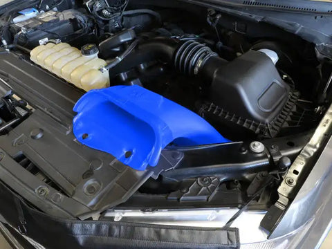 aFe 52-10010SL Rapid Induction Dynamic Air Scoop 2021+ Ford F-150V6/V8 - Blue