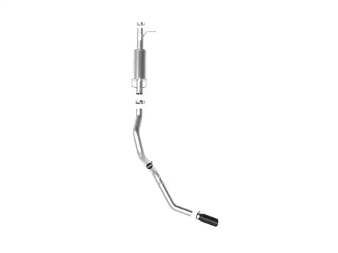 aFe 49-43116-B Apollo GT Series 3-1/2in 409 SS Axle-Back Exhaust 17-20 Ford F-250/F-350 6.2/7.3L w/ Black Tips