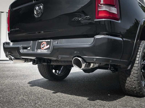 aFe 49-32081-P Gemini XV 3in 304 SS Cat-Back Exhaust 19-21 Ram 1500 V8 5.7L Hemi w/ Polish Tips