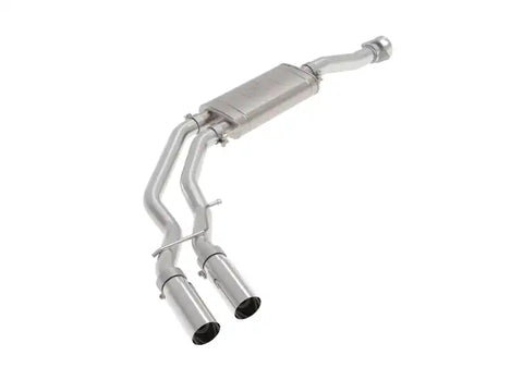 aFe 49-43128-P Rebel 3in 409 SS Cat-Back Exhaust 2021 Ford F-150 V6 2.7L/3.5L (tt)/V8 5.0L w/ Polished Tips
