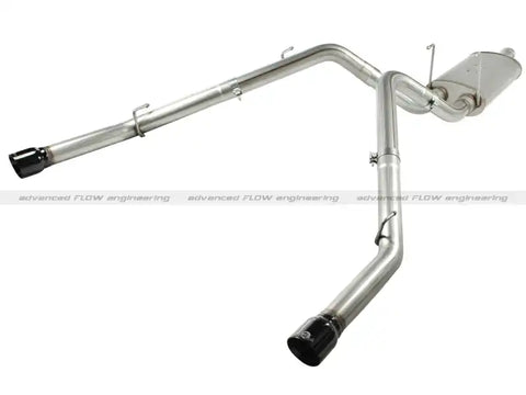 aFe 49-42013-B MACHForce XP Exhausts Cat-Back SS-409 EXH CB Dodge Ram 1500 5.7L HEMI 09-13 Glossed Black