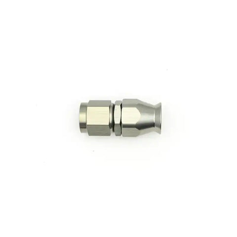 DeatschWerks 6AN Female Swivel Straight Hose End PTFE (Incl 1 Olive Insert) - Anodized Matte Black