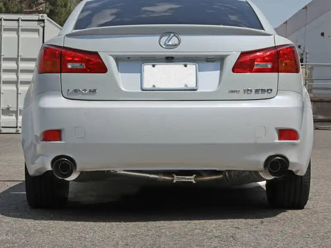 aFe 49-36055-B POWER Takeda 06-13 Lexus IS250/IS350 SS Axle-Back Exhaust w/ Black Tips