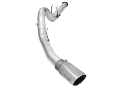 aFe 49-03064-P Atlas Exhausts 5in DPF-Back Aluminized Steel Exhaust 2015 Ford Diesel V8 6.7L (td) Polished Tip