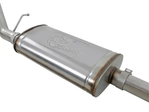 aFe 49-44107-P Apollo GT Series 2019 GM Silverado/Sierra 1500 4.3L/5.3L 409 SS CB Exhaust System w/Polished Tip