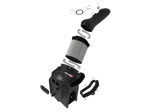 aFe 50-70007D Momentum HD Cold Air Intake System w/Pro Dry S Filter 20 Ford F250/350 Power Stroke V8-6.7L (td)