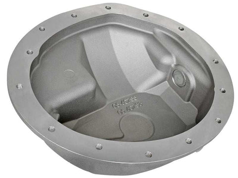 aFe 46-70360 Power Rear Differential Cover Raw w/Machined Fins Street Ser. 16-17 Nissan Titan XD (AAM 9.5-14)
