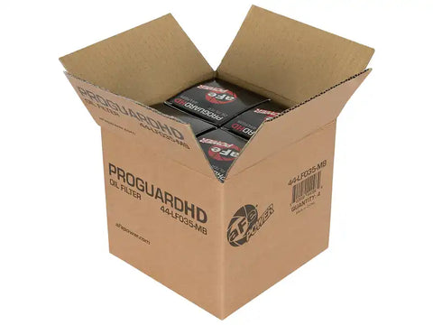 aFe 44-LF035-MB Pro GUARD HD Oil Filter (4 Pack) RAM 1500 EcoDiesel 14-16 V6-3.0L (td)