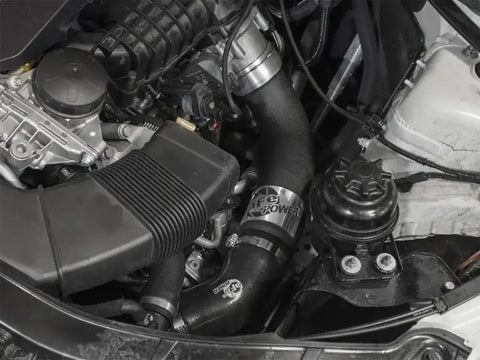 aFe 46-20249-B BladeRunner 3in Black Intercooler Tube Cold Side w/ Couplings & Clamps 11-13 BMW 335i 3.0L (t)