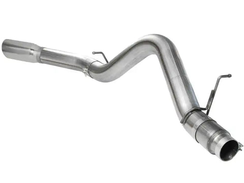 aFe 49-44041-P MACHForce XP Exhaust 5in DPF-Back SS 11-13 GM Diesel Trucks V8-6.6L (td) (LML) (Pol Tip)