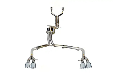 AWE Tuning Audi C7 / C7.5 S7 4.0T Track Edition Exhaust - Chrome Silver Tips