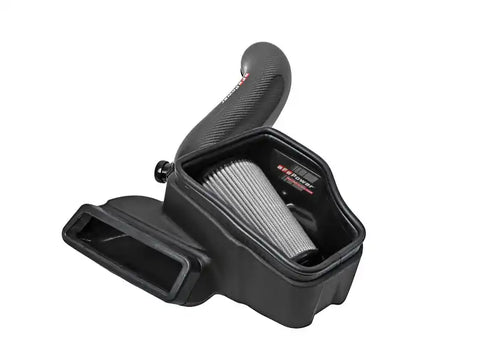 aFe 57-10016D 15-19 VW Golf R (MKVII) L4-2.0L (t) Track Series Carbon Fiber Intake System w/ Pro DRY S Filter