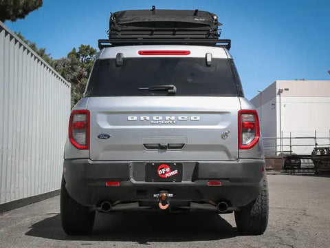 aFe 49-33142-C Ford Bronco Sport 21-22 L3-1.5L (t)/L4-2.0L (t) Vulcan Cat-Back Exhaust System- Carbon Tips