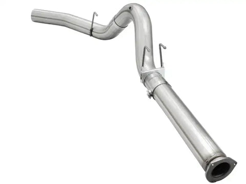 aFe 49-03064 Atlas Exhausts 5in DPF-Back Aluminized Steel Exhaust System 2015 Ford Diesel V8 6.7L (td) No Tip