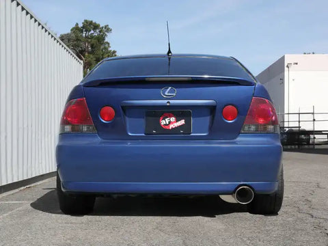 aFe 49-36058-P Lexus IS300 01-05 L6-3.0L Takeda Cat-Back Exhaust System- Polished Tip