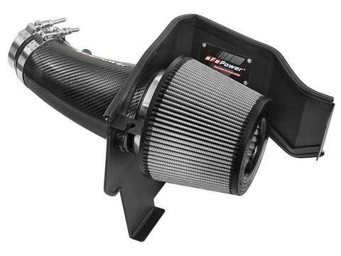 aFe 51-12172-C POWER Magnum FORCE Carbon Fiber Stage 2 Pro Dry S CAIS - 11-18 Dodge Challenger/Charger V8-6.4L