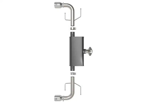aFe 49-37021-P Takeda 17-21 Mazda CX-5 2.5L (t) 2.5in. SS Axle-Back Exhaust System w/Polished Tips