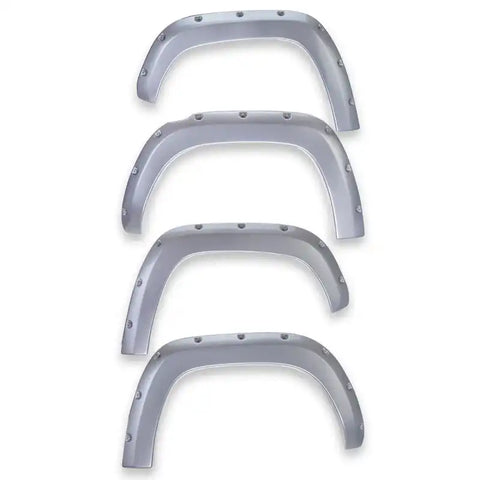 EGR 11-15 Ford Super Duty Bolt-On Look Color Match Fender Flares - Set Ingot Silver