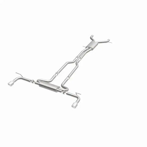 MagnaFlow 07 Audi Q7 V8 4.2L Dual Split Rear Exit Stainless Cat-Back Perf Exhaust