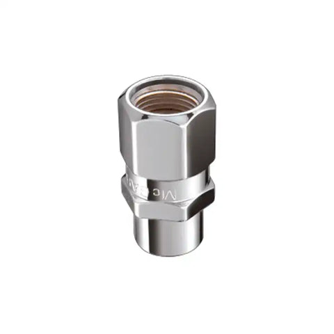 McGard Hex Lug Nut (Drag Racing Short Shank) M12X1.5 / 13/16 1.6in. Length (4-Pack) - Chrome