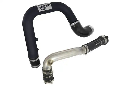 aFe 46-20268-B BladeRunner 2.5in Black IC Tube Hot Side w/ Coupling & Clamp Kit 2016 GM Colorado/Canyon 2.8L