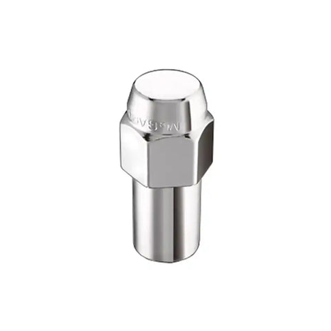 McGard Hex Lug Nut (Long Shank - .946in.) M12X1.5 / 13/16 1.85in. Length (4-pack) Chrome