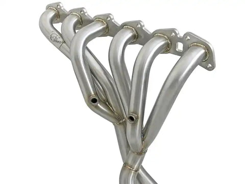 aFe 48-36109-YC Twisted Steel Long Tube Header/Connection Pipes Street Series 01-16 Nissan Patrol (Y61) V8 4.8L