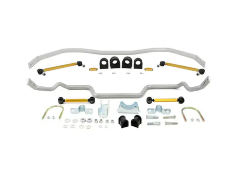 Whiteline Front and Rear Adj Swaybar Combo with Links & Locks 05-14 Ford Mustang S197