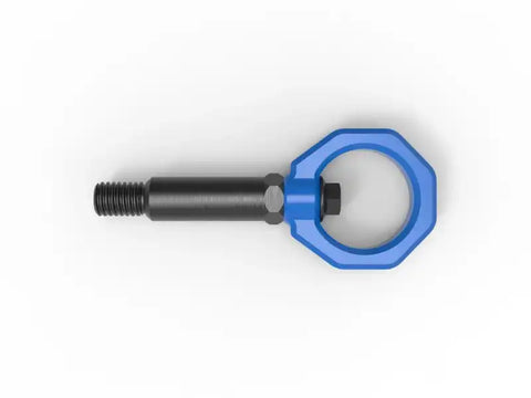 aFe 450-721001-L Control Front Tow Hook Blue 20-21 Toyota GR Supra (A90)