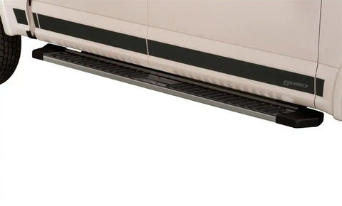 Putco 9751454BPFD - Black Platinum Rocker Panel 6.25 in. Wide 12 pcs. w/Super Duty Logo