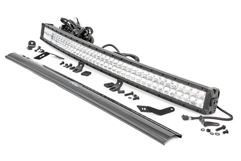 honda_talon_upper_windshield_40in_curved_drl_chrome_light_bar_mount2.jpg