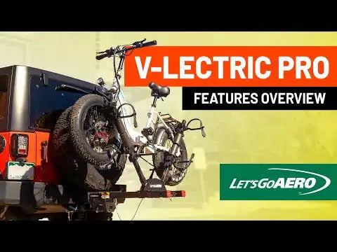 Lets Go Aero V-Lectric, FAT PRO Two Tire eBike Carrier