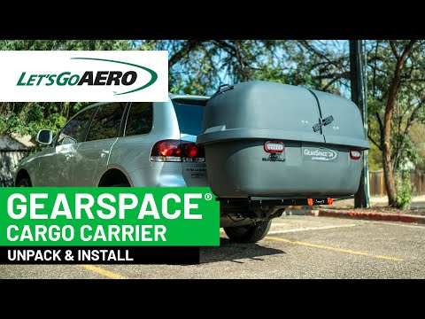 Lets Go Aero GearSpace Slideout Cargo Carrier - Dark Grey