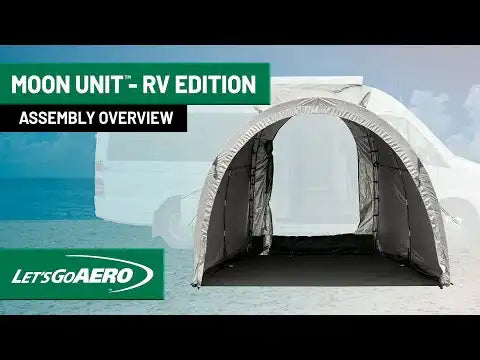 Lets Go Aero Moon Unit Shelter & Tailgate Tent - RV Van Edition