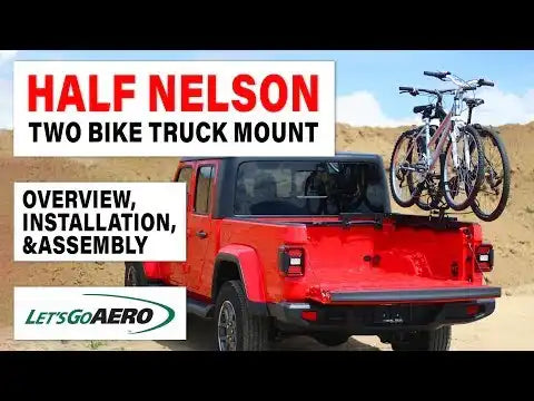 Lets Go Aero Half Nelson 2-Bike Truck Bed Mount V-Rack