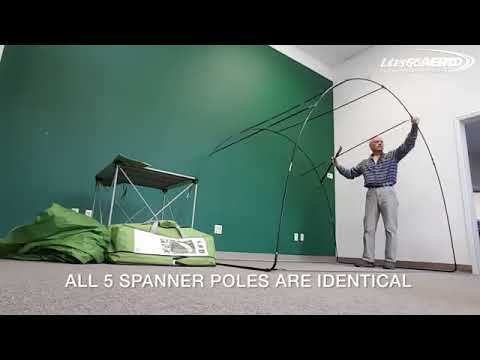 Lets Go Aero ArcHaus Shelter & Tailgate Tent, 6S Clip-On **Open Box Return*
