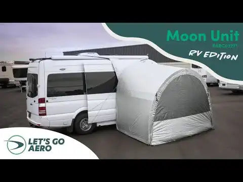 Lets Go Aero Moon Unit Shelter & Tailgate Tent - RV Van Edition