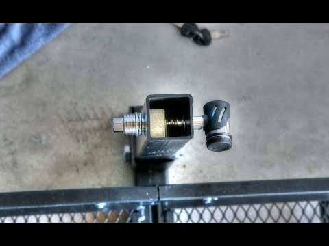 Lets Go Aero Silent Hitch Pin®: 5/8'' Press-On Locking Anti-Rattle for 2.5'' Hitches