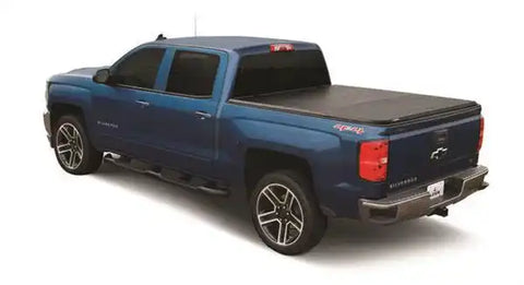 MyTruckPoint Leer 633303 Tonneau Cover Latitude SC Soft Tri-Fold Non-Lockable Black Vinyl