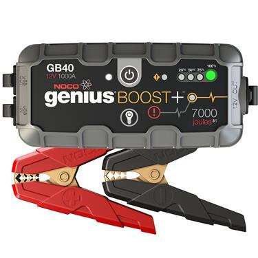 NOCO GB40 Battery Portable Jump Starter Boost Plus 12 Volt Batteries On Cars/ Trucks/ SUVs/ Motorcycles/ ATVs/ UTVs
