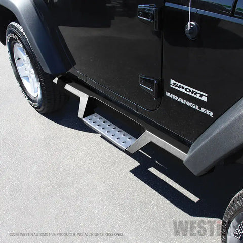 MyTruckPoint Westin HDX Stainless Drop Nerf Step Bar